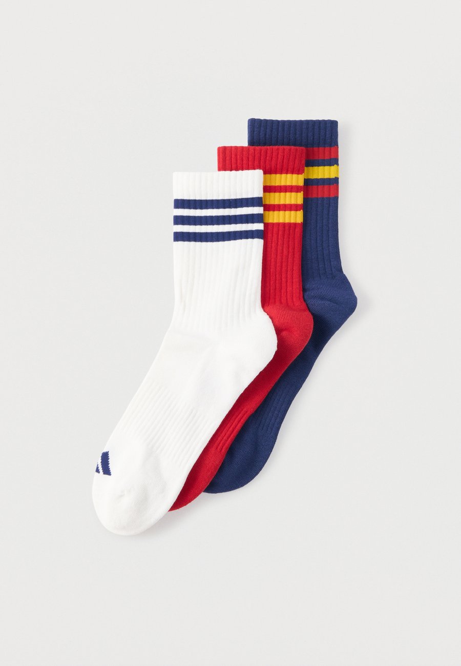 

Носки Adidas Performance CUSHIONED SPORTSWEAR CREW SOCKS 3 PACK UNISEX, Dark Blue/Team Power Red/White/Dark Blue