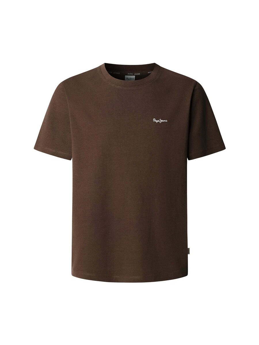 

Футболка Pepe Jeans Contrast Connor, Dark brown