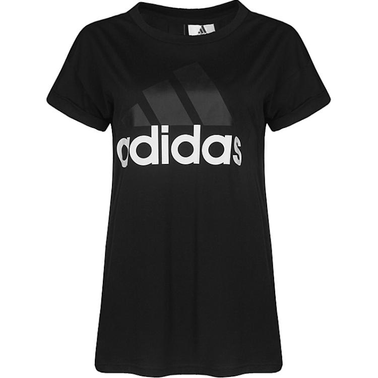 

Футболка женская черная Adidas