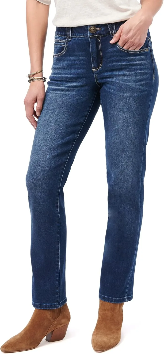 

Джинсы Democracy Ab Solution High Rise Straight Leg