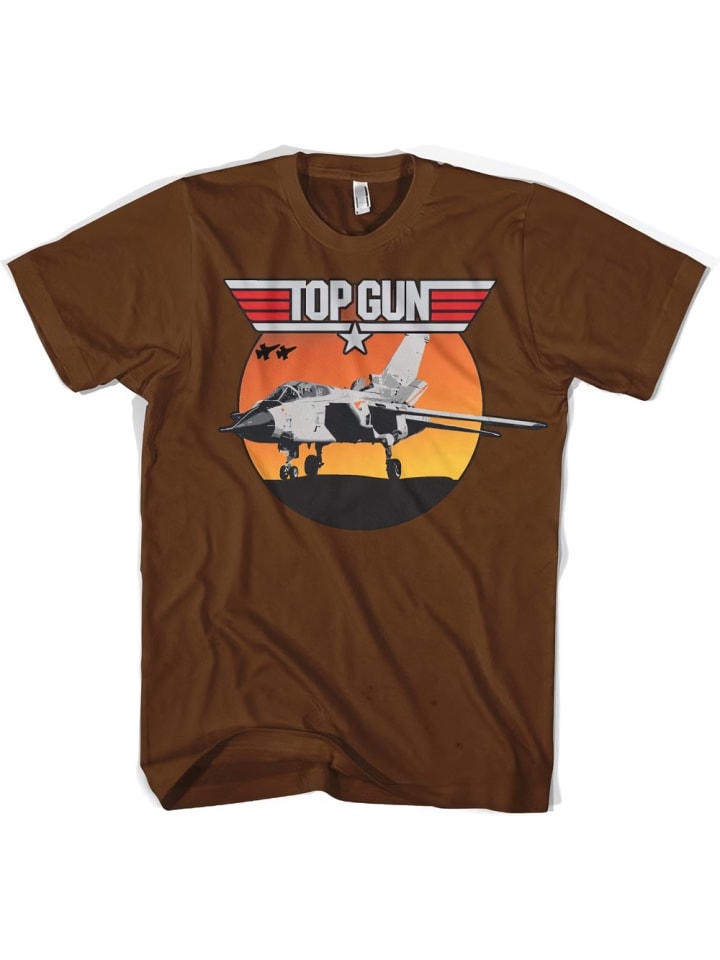 

Футболка TOP GUN, коричневый