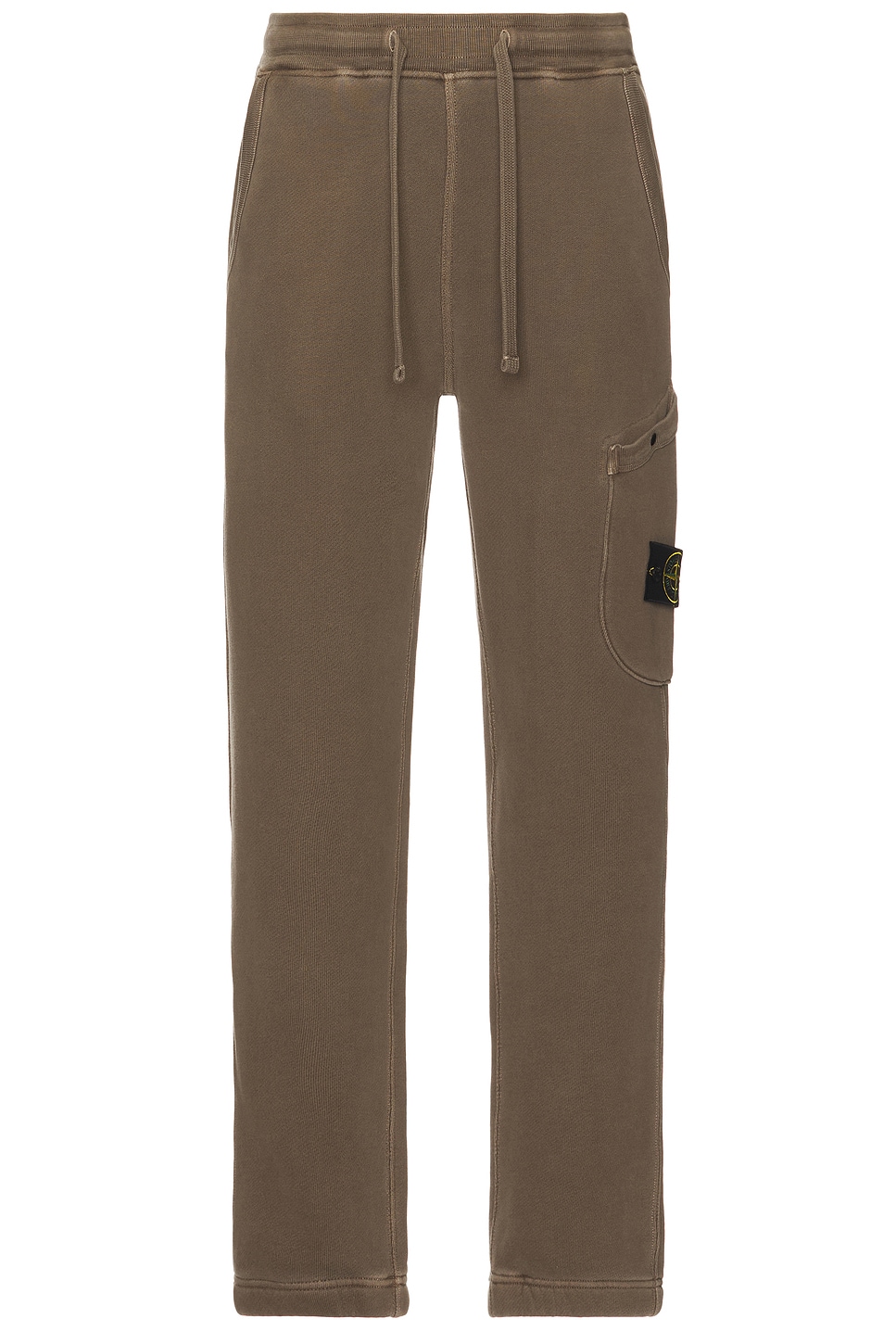 

Флисовые спортивные штаны Stone Island, цвет Walnut