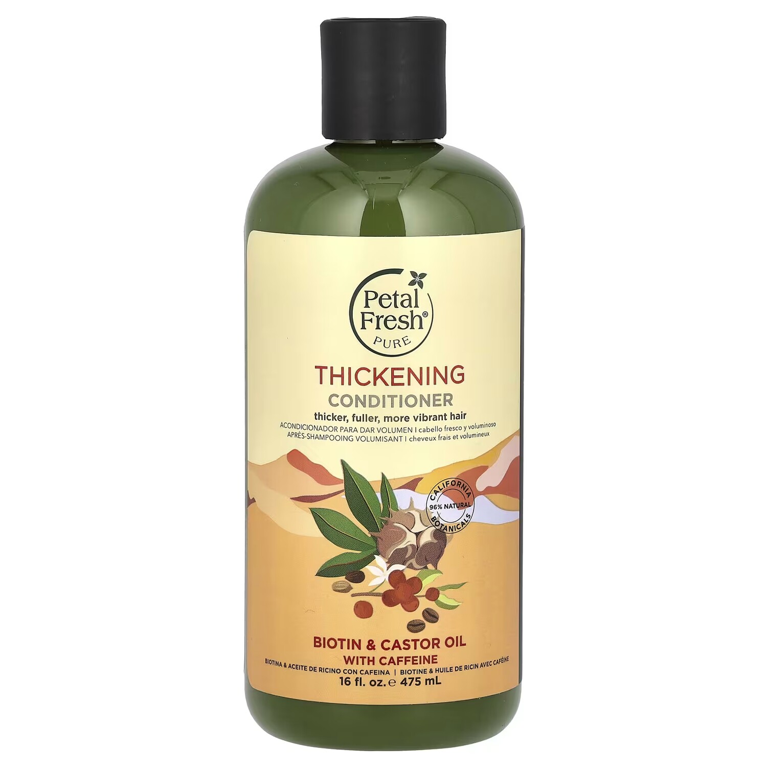 

Кондиционер Petal Fresh Pure с биотином, касторовым маслом и кофеином