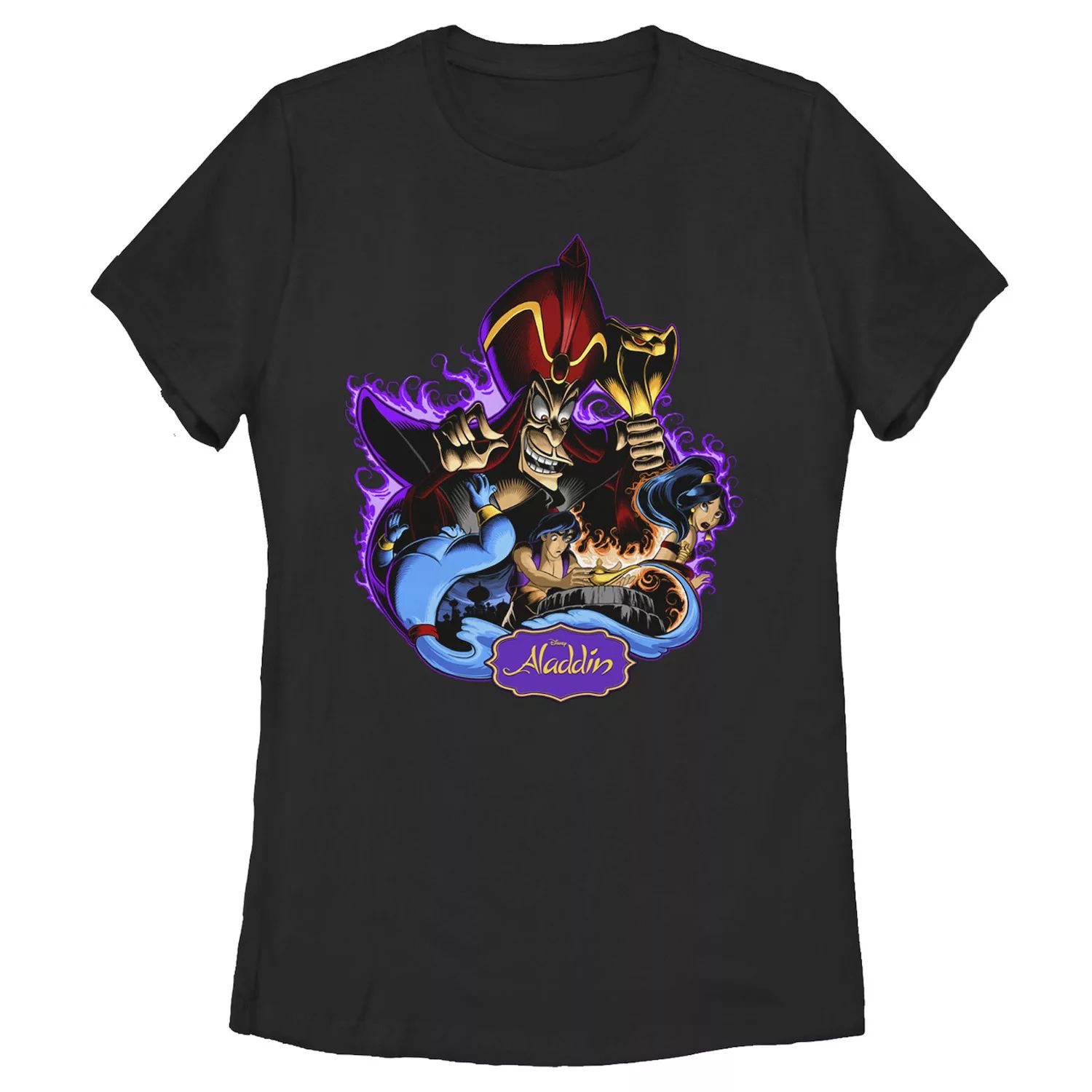 

Детская футболка Disney Aladdin Jafar Genie Jasmine Art Licensed Character