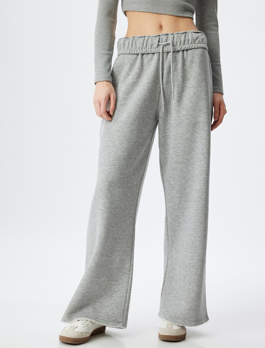 

Спортивные штаны Koton Wide leg Pants, светло-серый