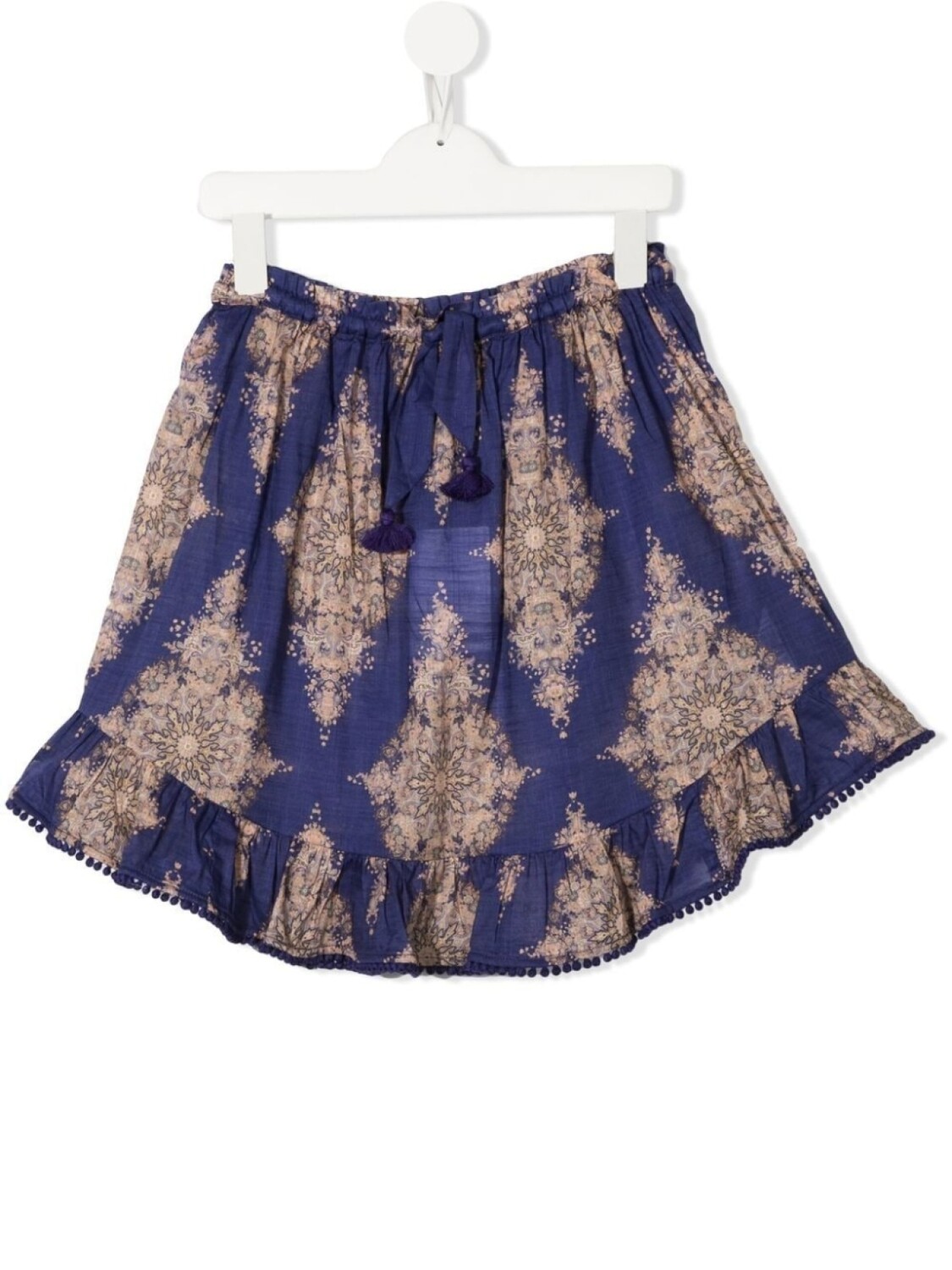 

ZIMMERMANN Kids юбка Anneke с узором, синий