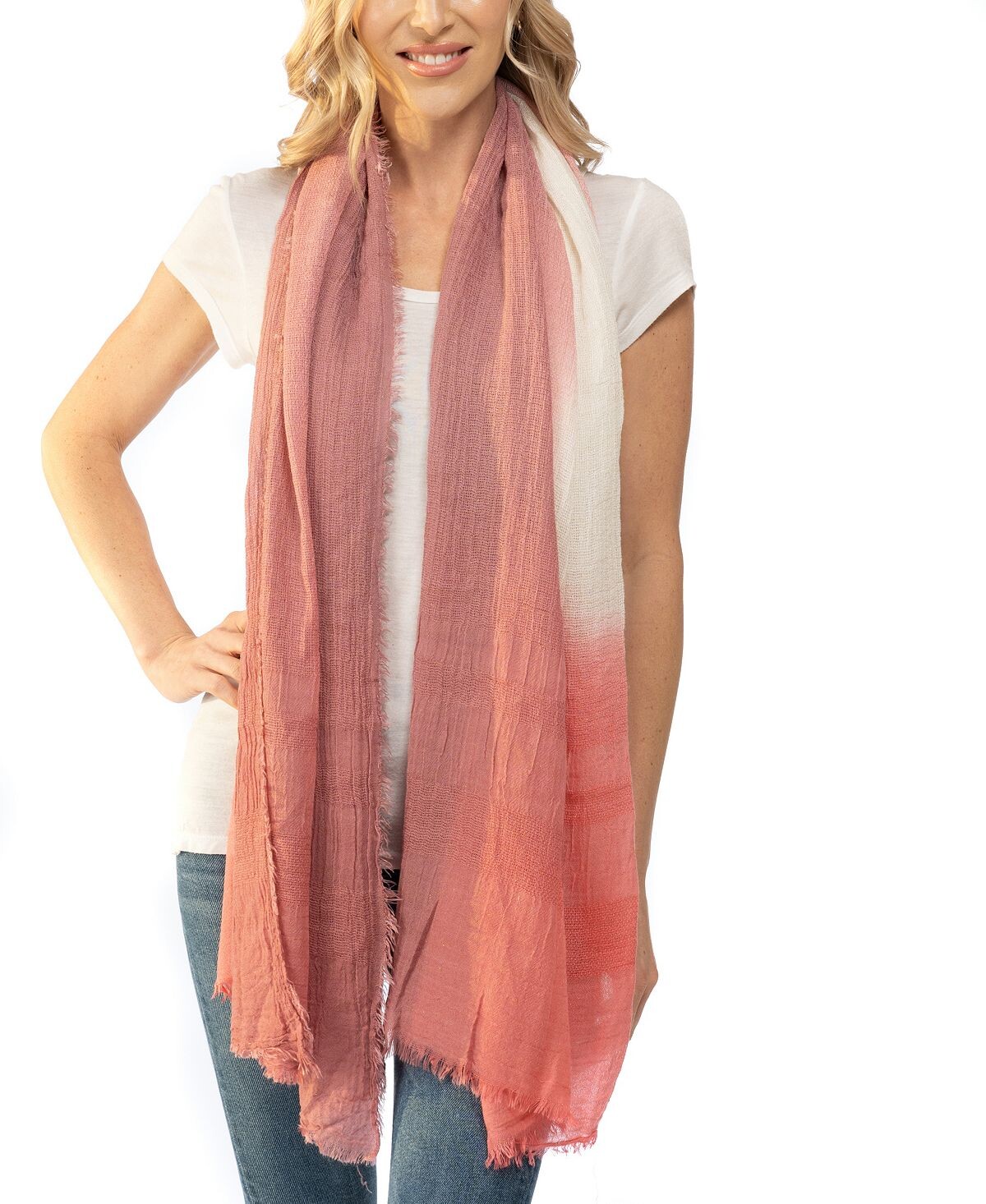 

Шарф с запахом и каймой Dip Dye Vince Camuto