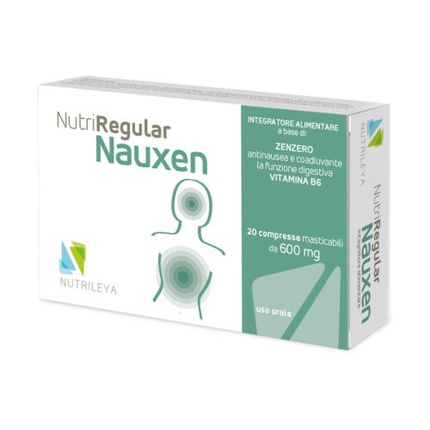 

Nutriregular Nauxen Nutrileya жевательные таблетки 20 шт Nutrileya Srl