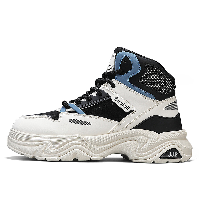 

PLAY COBBLER Мужские ботинки черные бежево-голубые, цвет Beige Blue