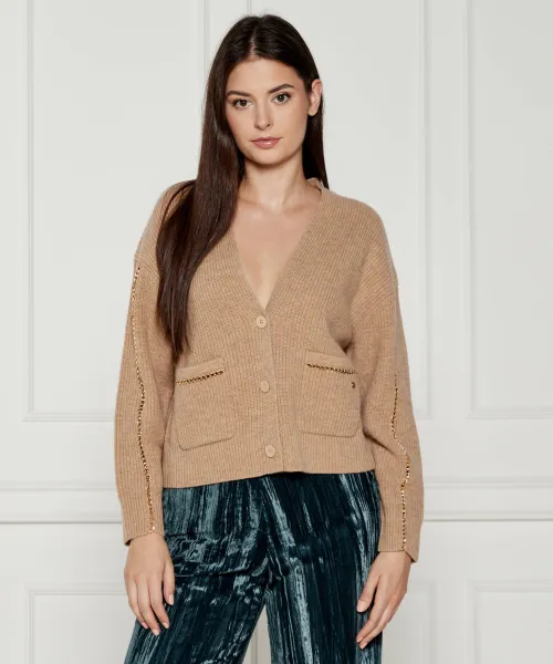 

Шерстяной кардиган Relaxed fit Marc Cain, бежевый