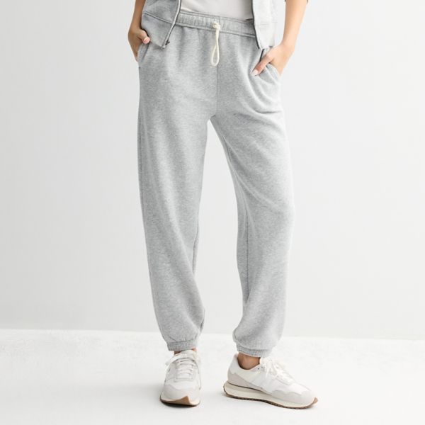 

Флисовые брюки-джоггеры с отворотами для юниоров So, цвет gray fox heather