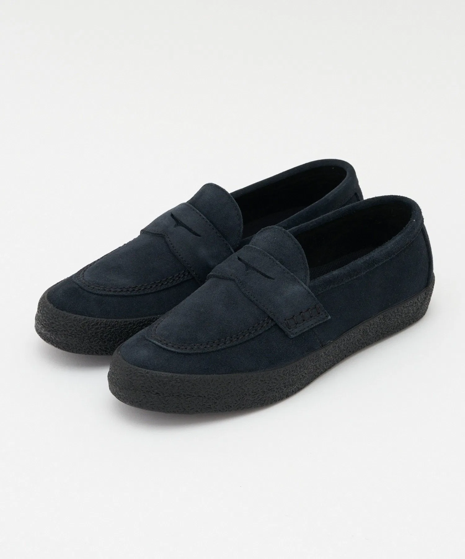 Мужские замшевые лоферы Converse CS LOAFER U SK чёрные