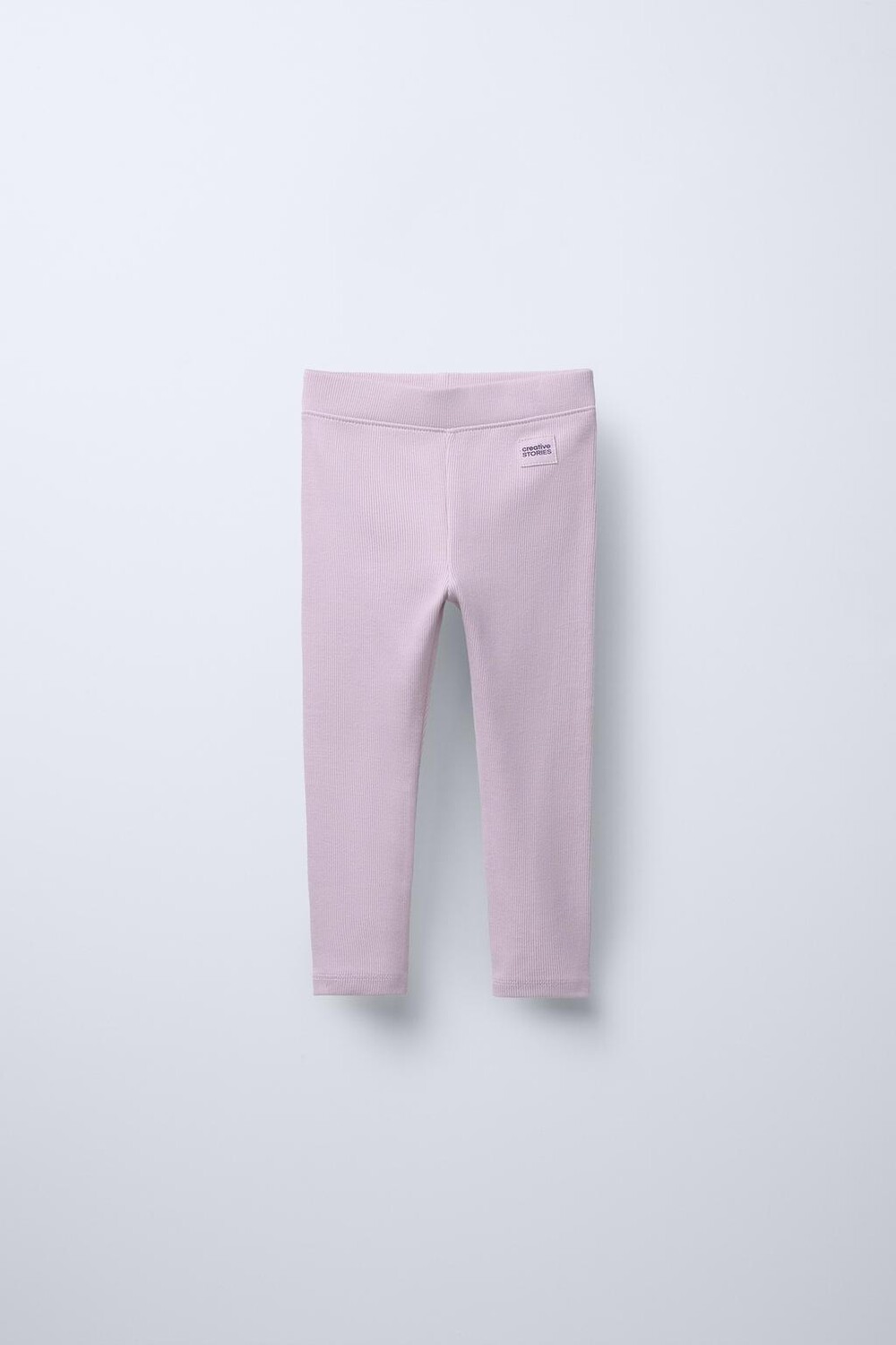 

Леггинсы в рубчик с этикеткой ZARA, цвет Dusty mauve