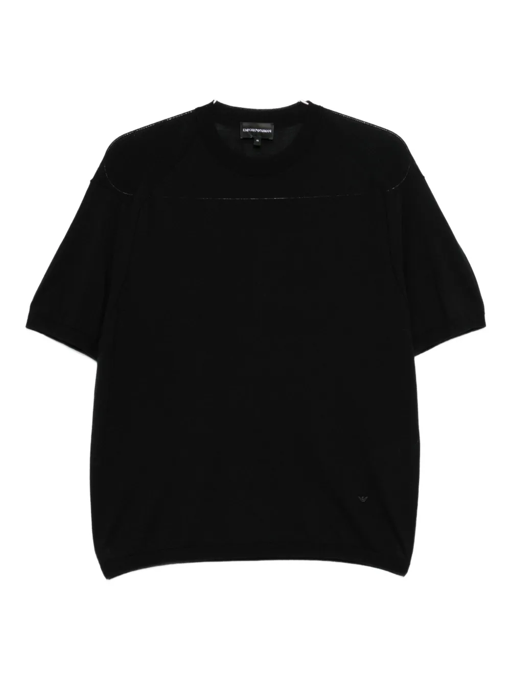 

Футболка с короткими рукавами Emporio Armani, черный