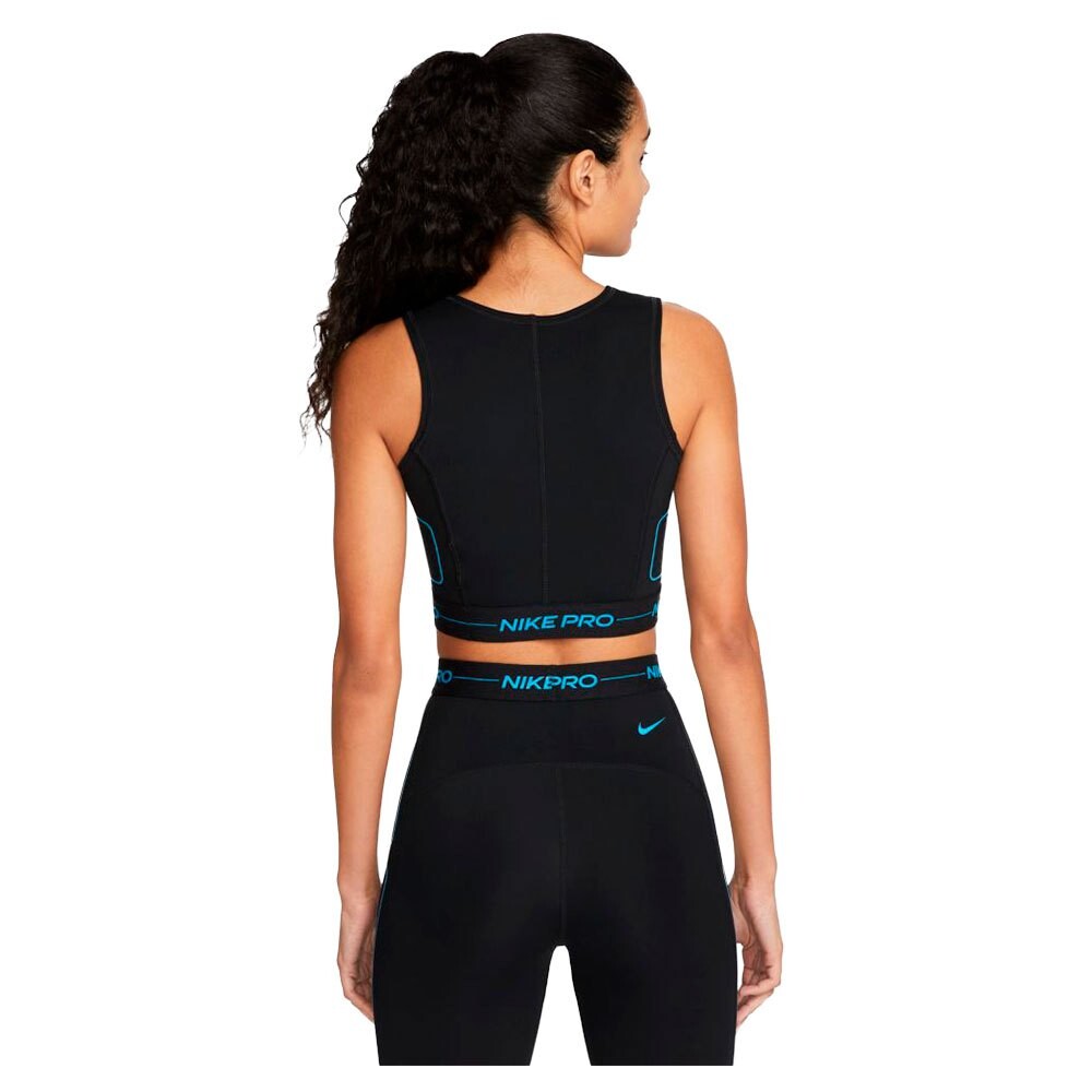 Футболка без рукавов Nike Pro Dri Fit, черный — фото 2