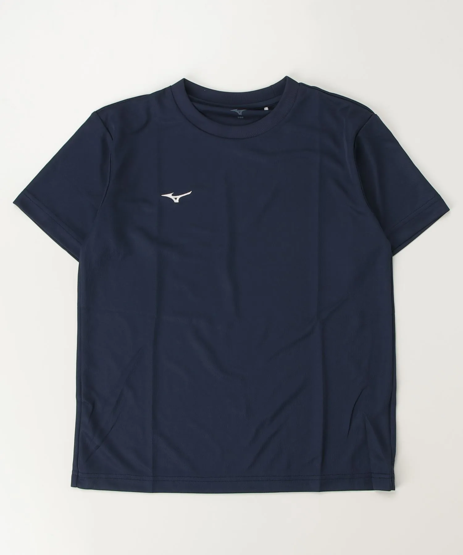 Детская футболка с быстрой сушкой и защитой от UV MIZUNO NAVI DRY T-SHIRT синяя