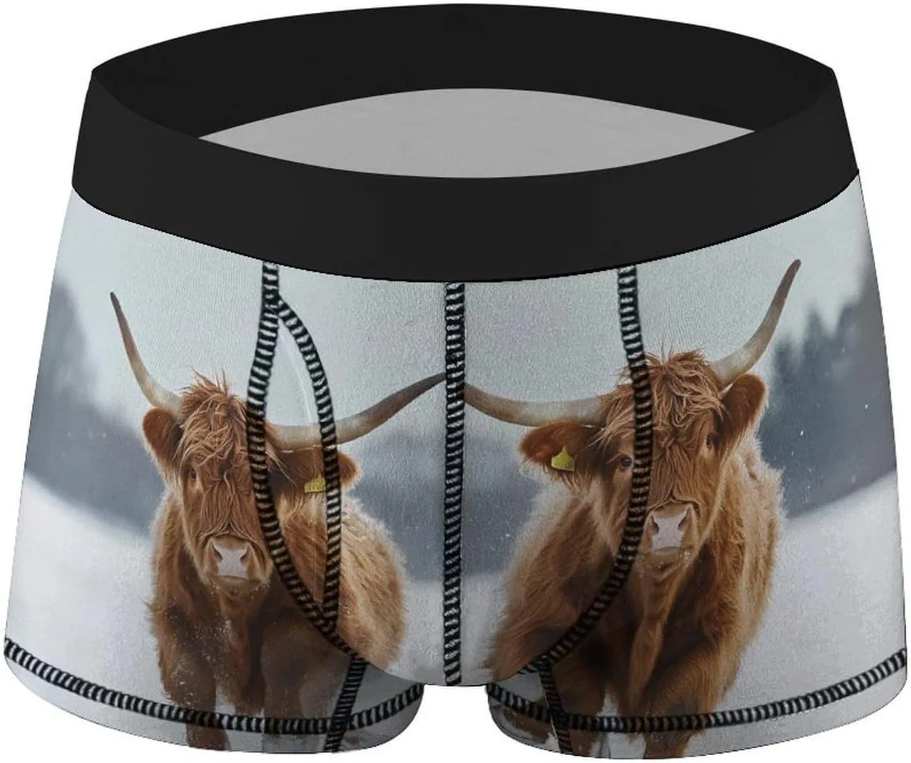 Боксеры Highland Cow, Style — фото 4