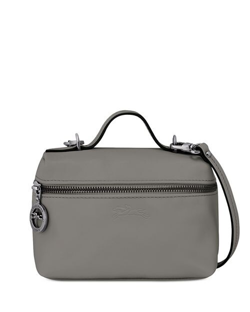 

Кожаная сумка через плечо Le Pliage Xtra Vanity Longchamp, цвет Gray