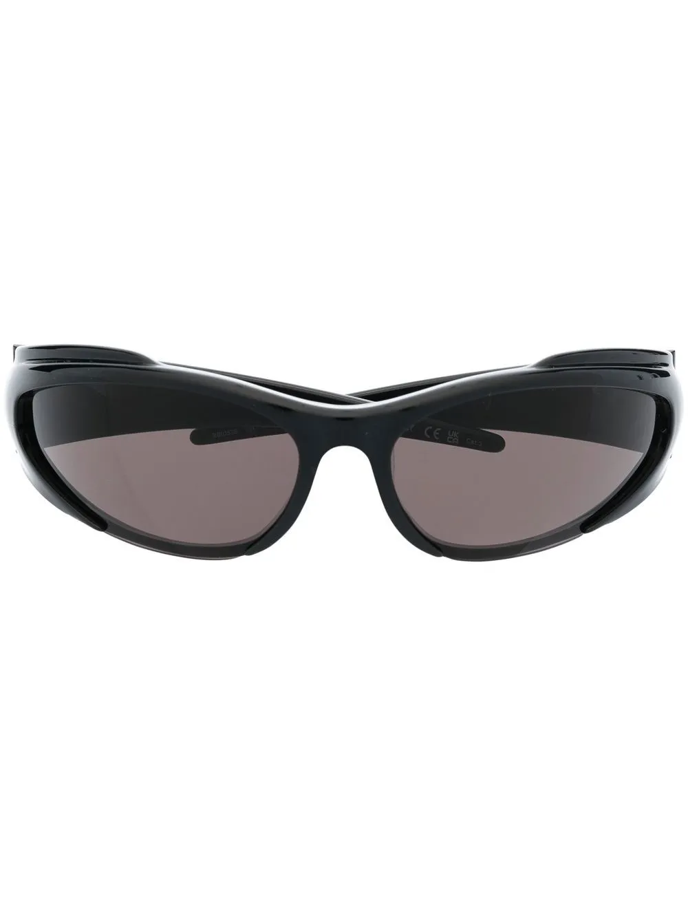 

Солнцезащитные очки Reverse Xpander в прямоугольной оправе Balenciaga Eyewear, черный