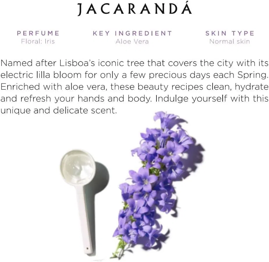 Увлажняющий гель для душа Benamôr Jacarandá с алоэ вера Benamõr — фото 3