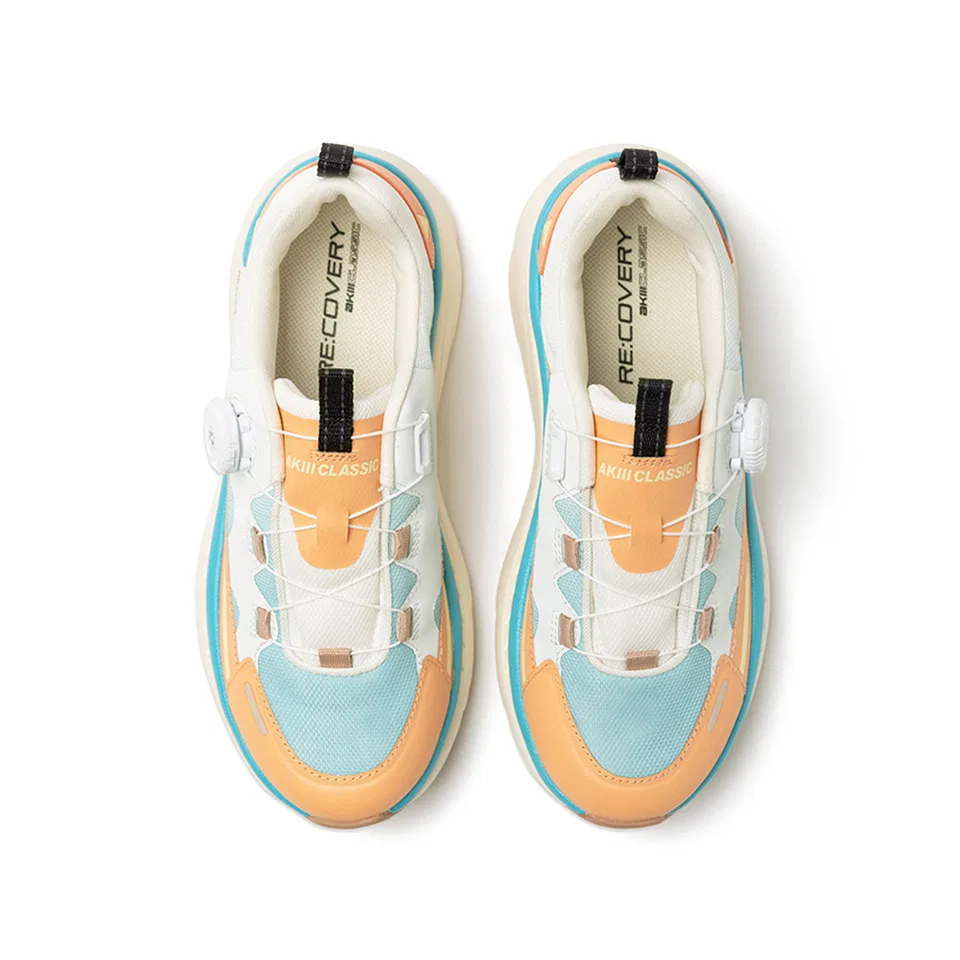 Мужские низкие кроссовки Bumper Freerock Orangeade Blue от Akiii Classic — фото 4