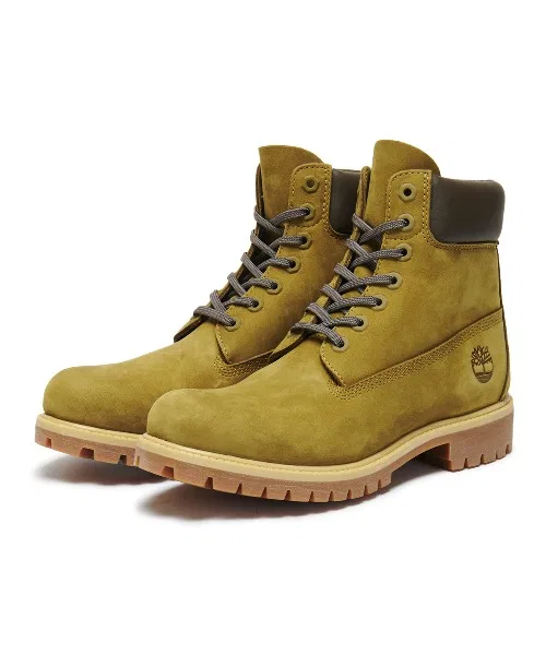 Ботинки Timberland Premium 6-Inch Waterproof, оливковый