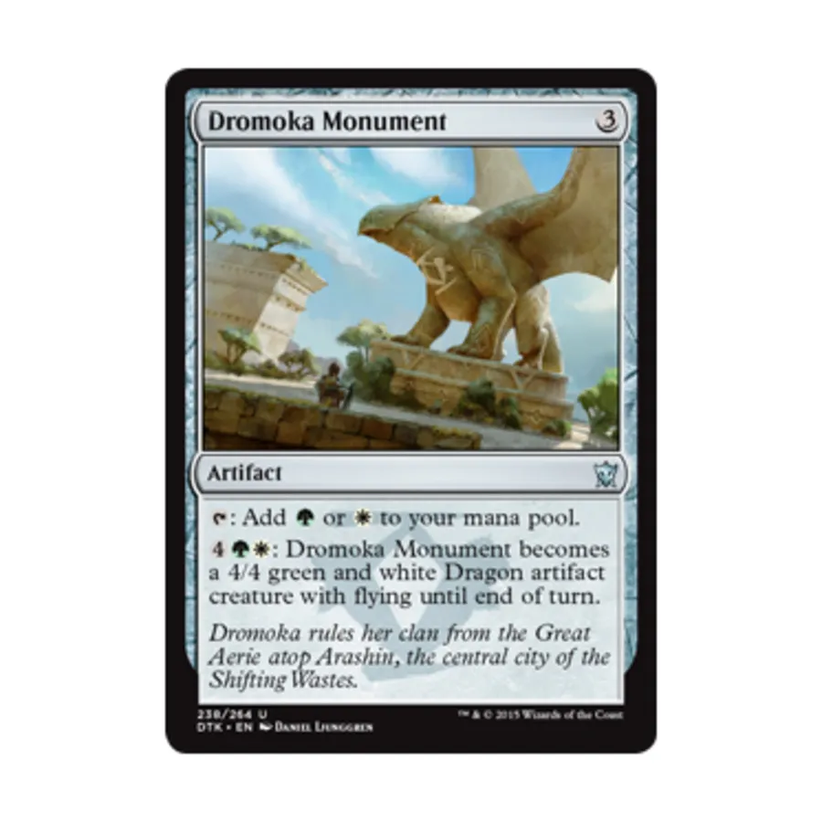 

CCG Памятник Дромоке (U), MTG - Dragons of Tarkir