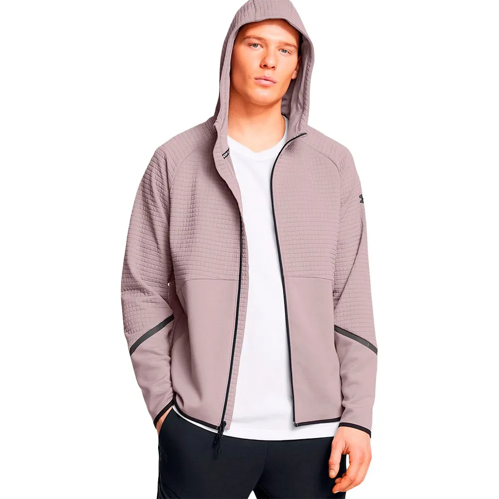 

Толстовка Under Armour Unstoppable Fleece Textured full zip, серый