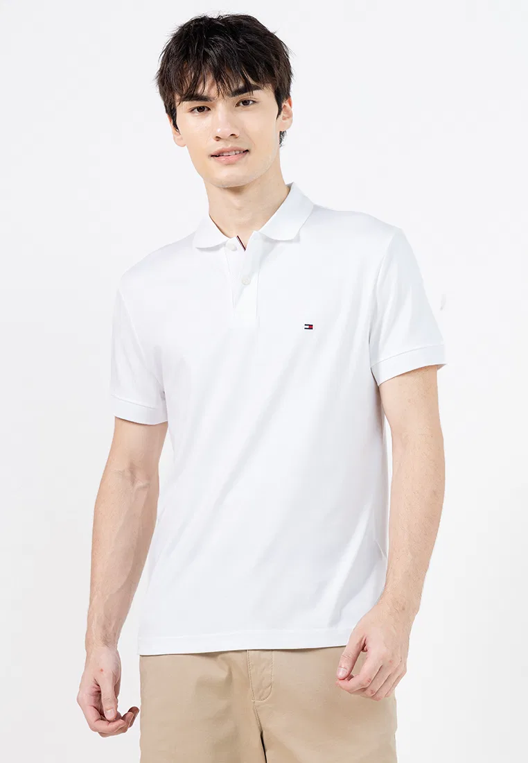 Поло, с планкой, Th Mainline Tommy Hilfiger, белый