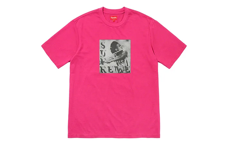 Javelin Label S/S топ Supreme, темно-розовый