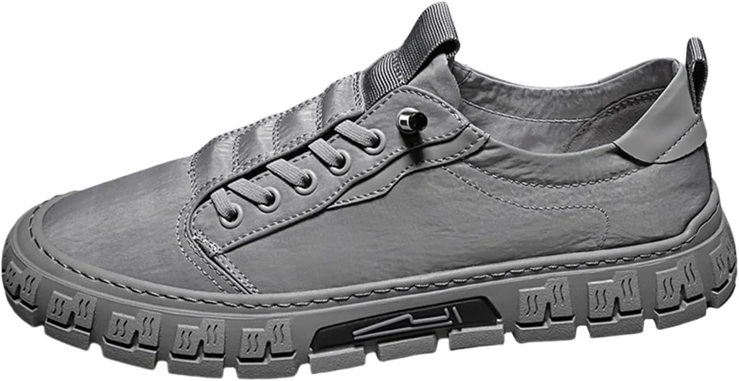 

Мужские стильные легкие слипоны из холщовой ткани для прогулок на открытом воздухе, повседневная обувь, низкие кеды Generic, серый