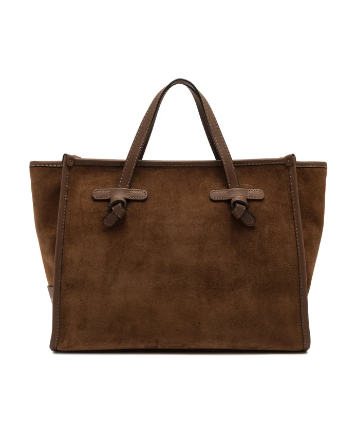 

Замшевая сумка-тоут Miss Marcella Gianni Chiarini, коричневый