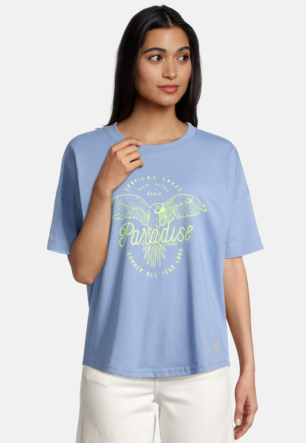 

Футболка Salzhaut FIPSIE Paradise, цвет Ice Blue