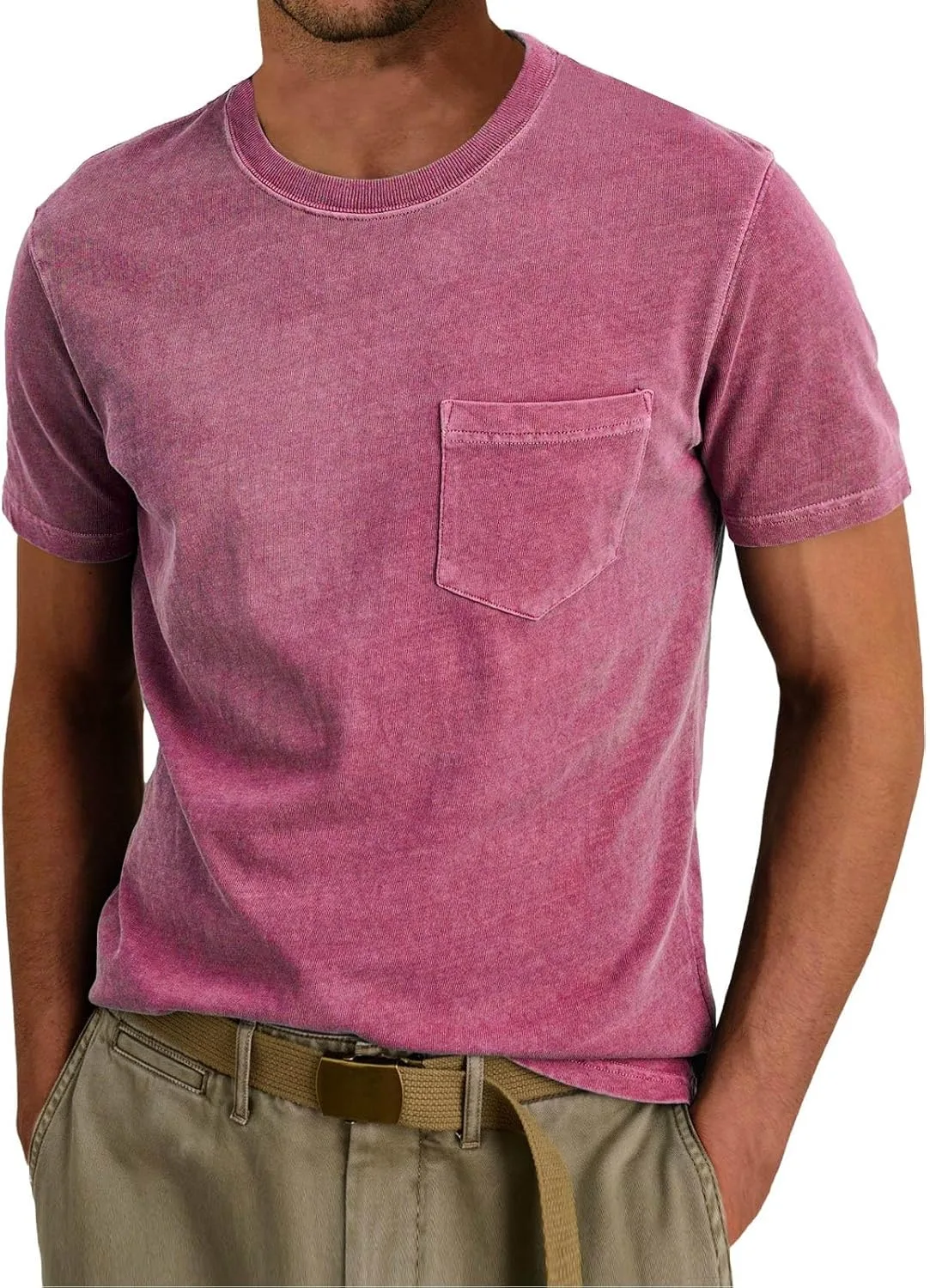 

Мужская футболка Oversized Acid Wash с коротким рукавом