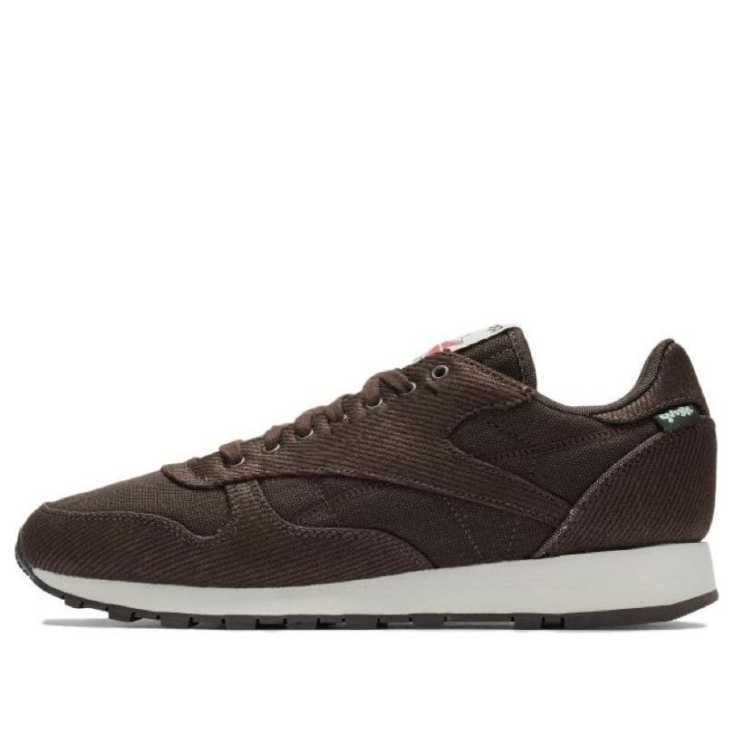 

Кроссовки Reebok Classic Leather 'Dark Brown', коричневый