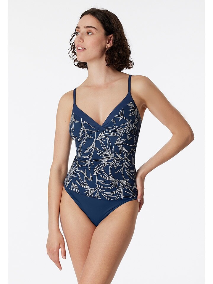 

Комплект бикини Schiesser Tankini, темно-синий