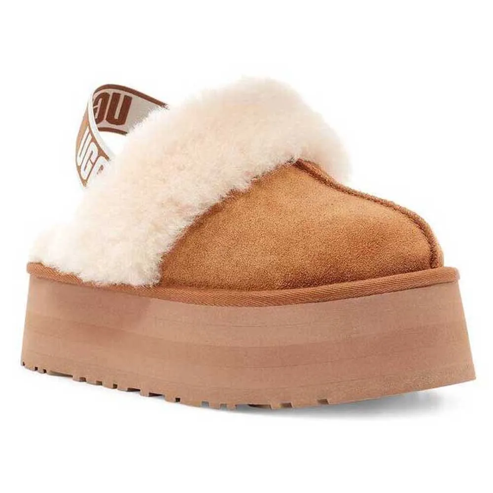Тапочки Ugg Funkette, коричневый