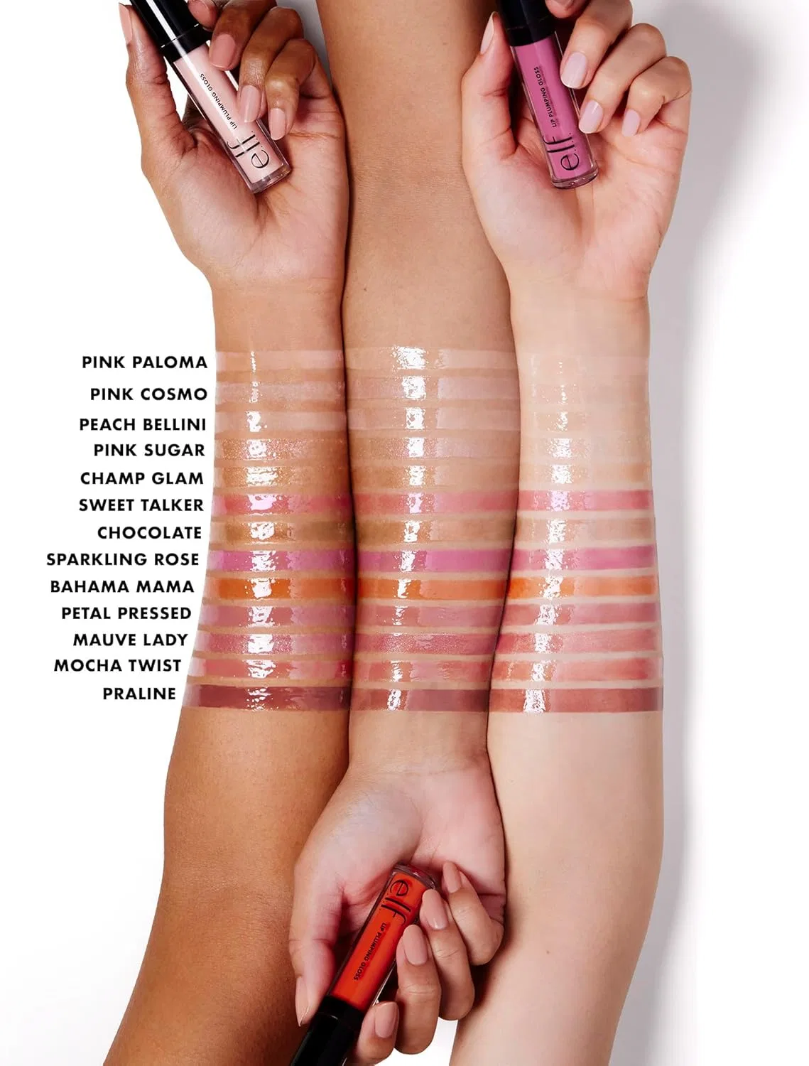 Блеск для губ e.l.f. Lip Plumping Gloss, оттенок Praline, 3 мл — фото 3