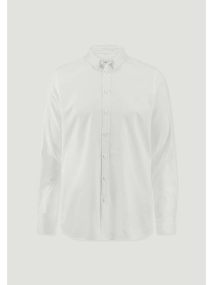 

Рубашка Оксфорд, стандартного размера, натурального белого цвета Hessnatur