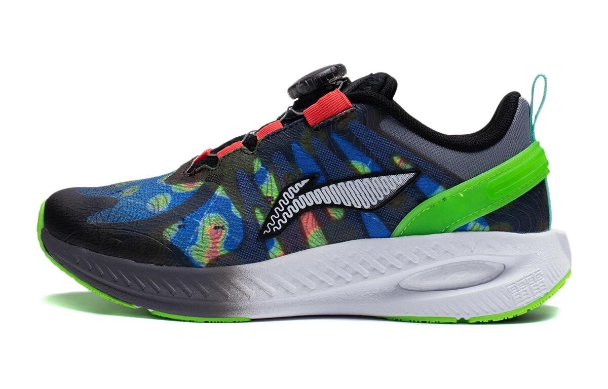

Кроссовки LINING YOUNG Kunpeng Kids Lifestyle Shoes GS Low-top Black/green