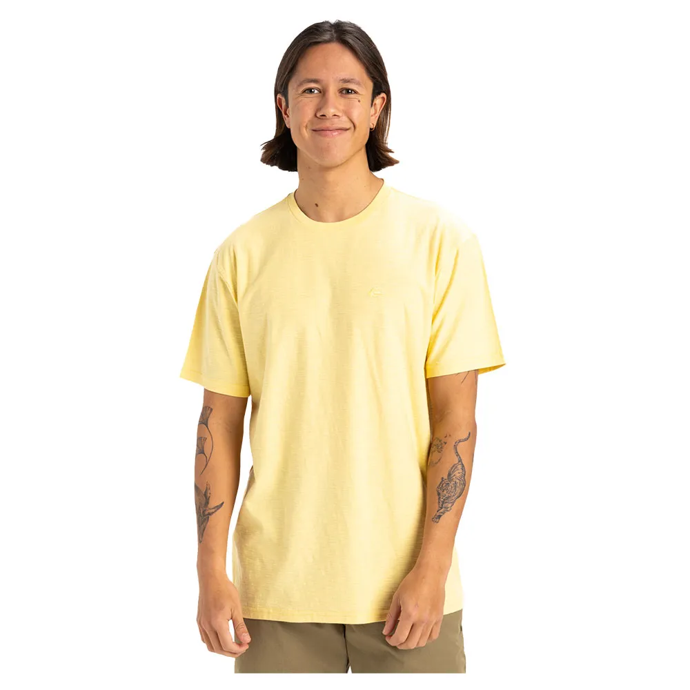 

Футболка с коротким рукавом Quiksilver Slub, желтый