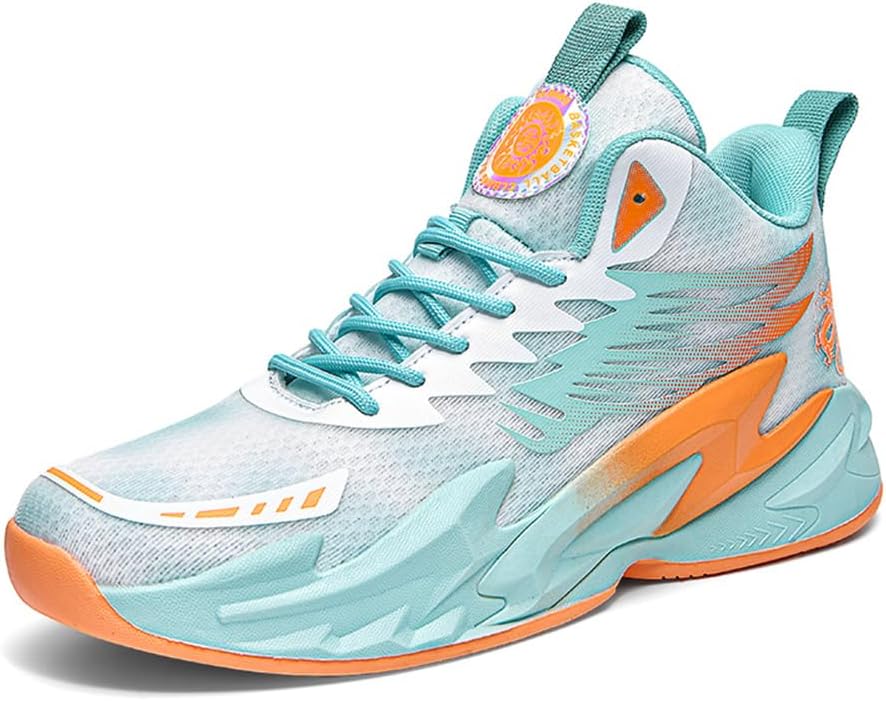 

Мужские спортивные кроссовки Rongduyan Мужская обувь Баскетбольные кроссовки Мужские повседневные кроссовки Мужская обувь для ходьбы Соревновательные кроссовки, зеленый