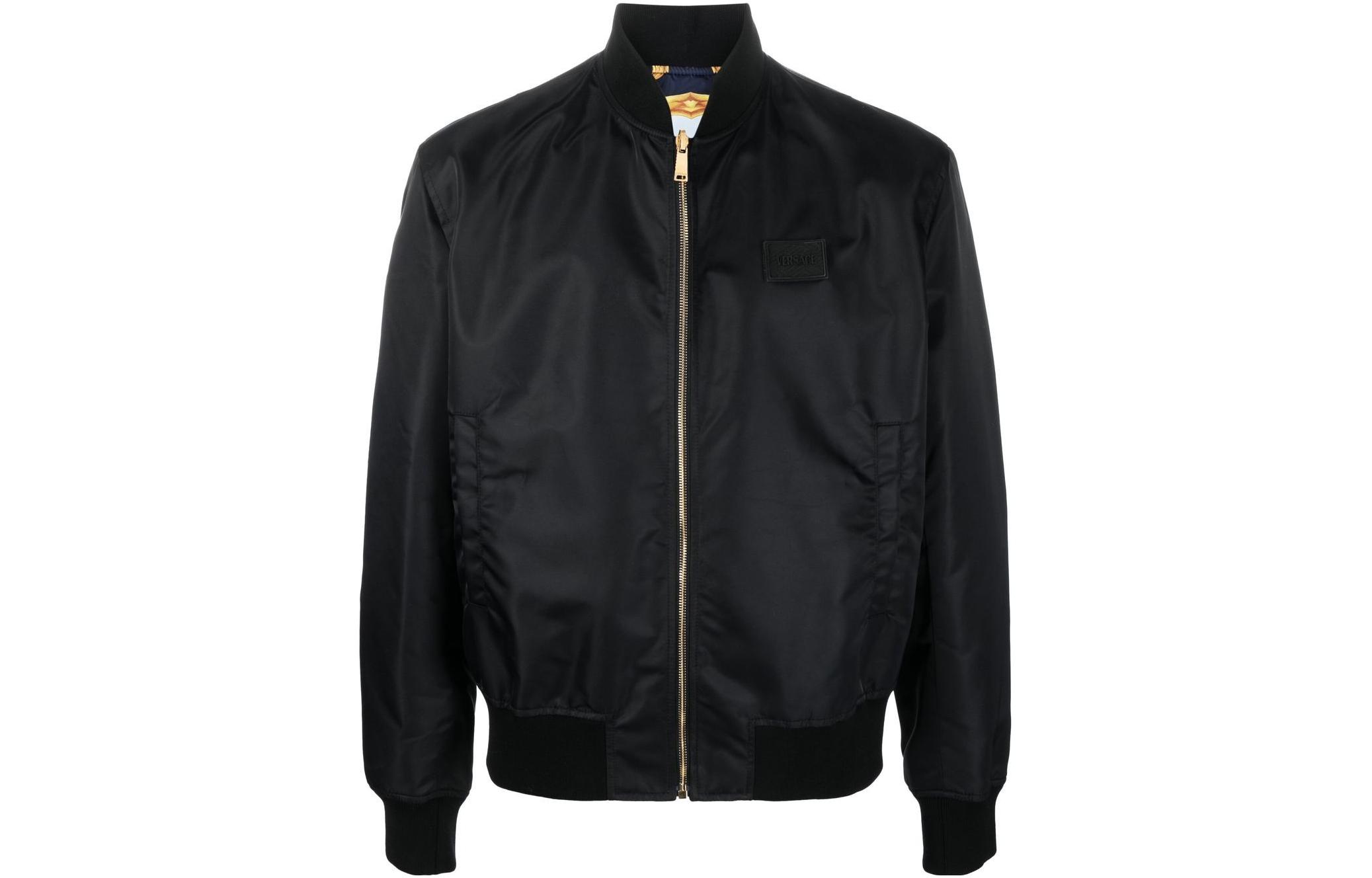 

Куртка мужская черная VERSACE, Черный, Куртка мужская черная VERSACE