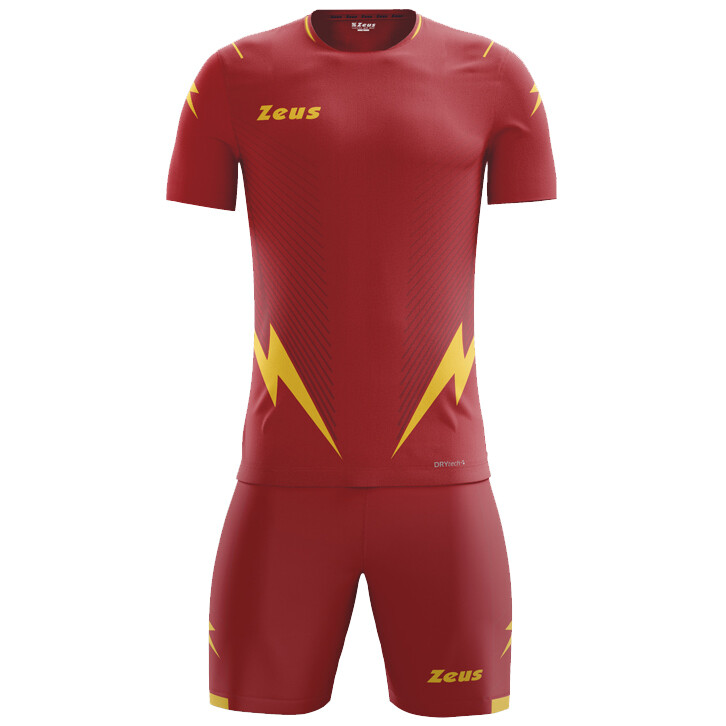 

Комплект джерси Zeus Kit Hero с шортами красно-желтый