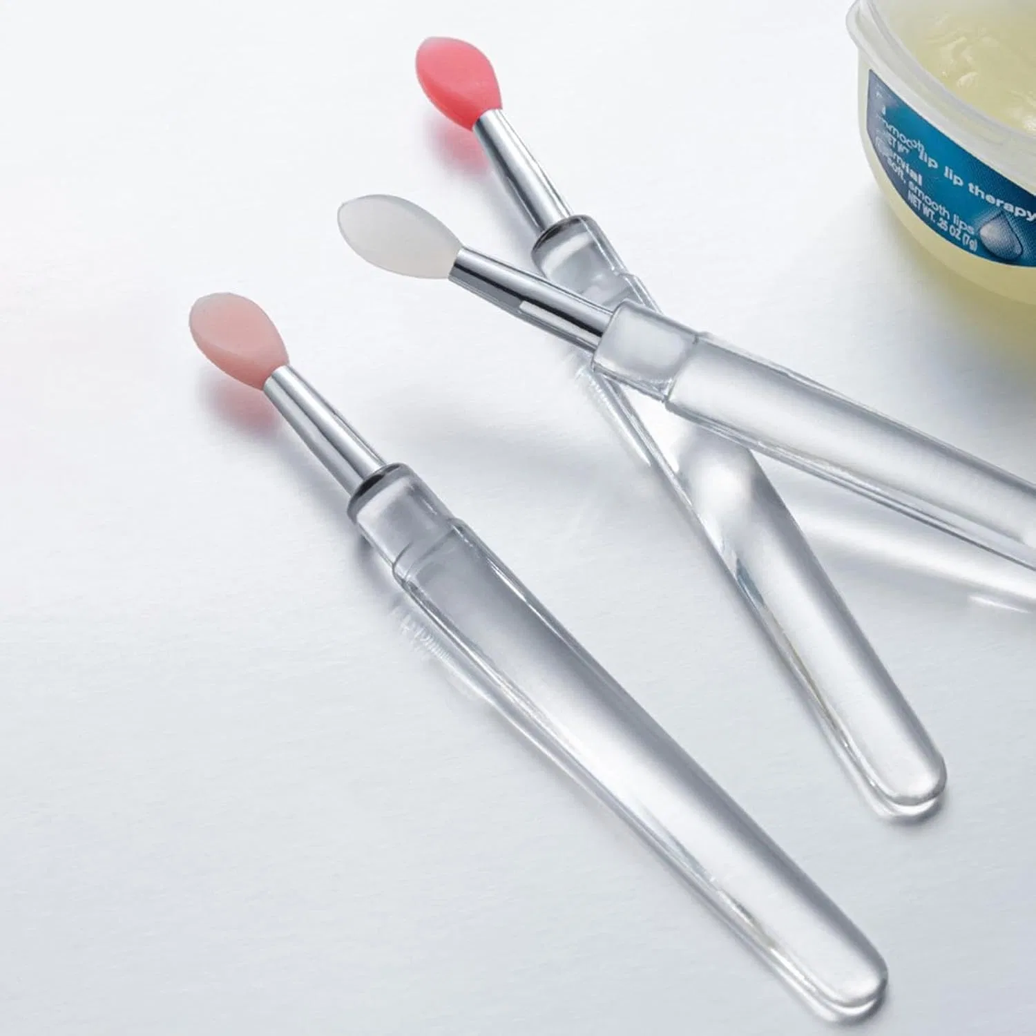 Силиконовая кисть для губ, 3 шт, универсальная Generic — фото 3