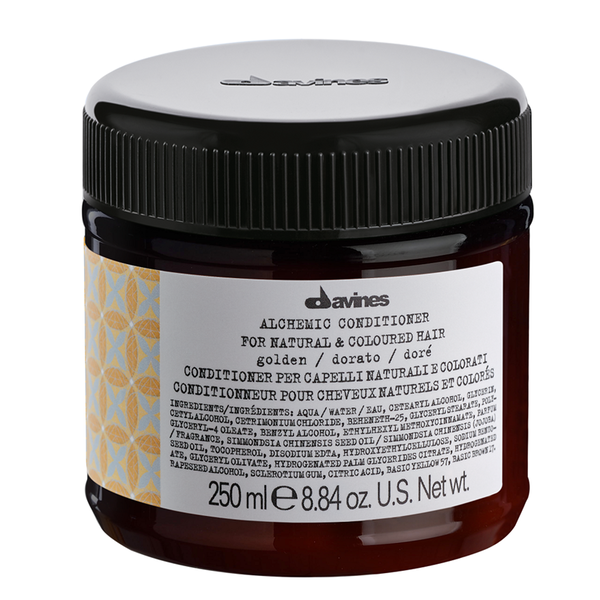 

Кондиционер для окрашивания волос золотистый блонд, 200 мл Davines Alchemic, цвет golden