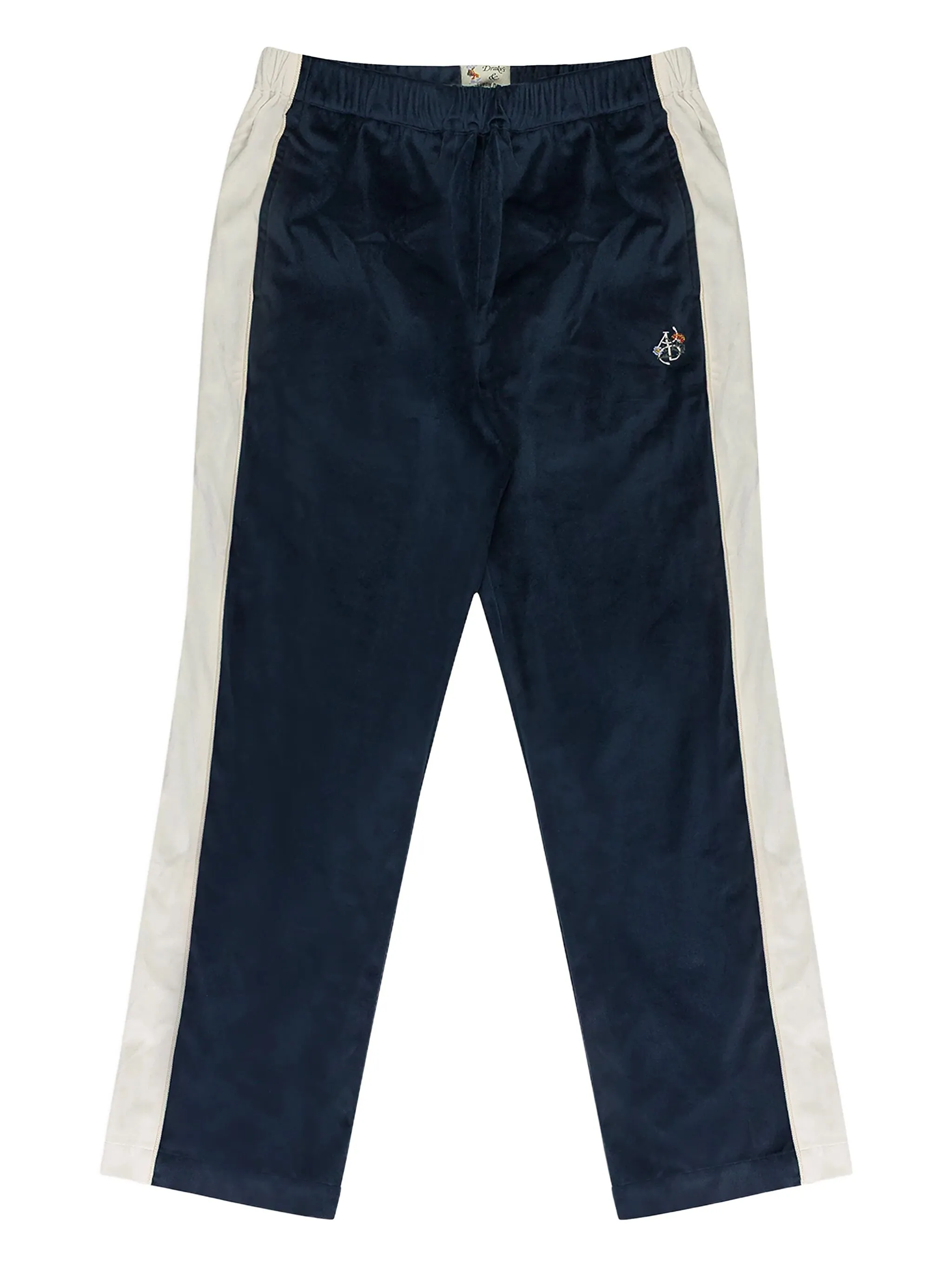 

Бархатные спортивные брюки с лампасами Aimé Leon Dore, синий