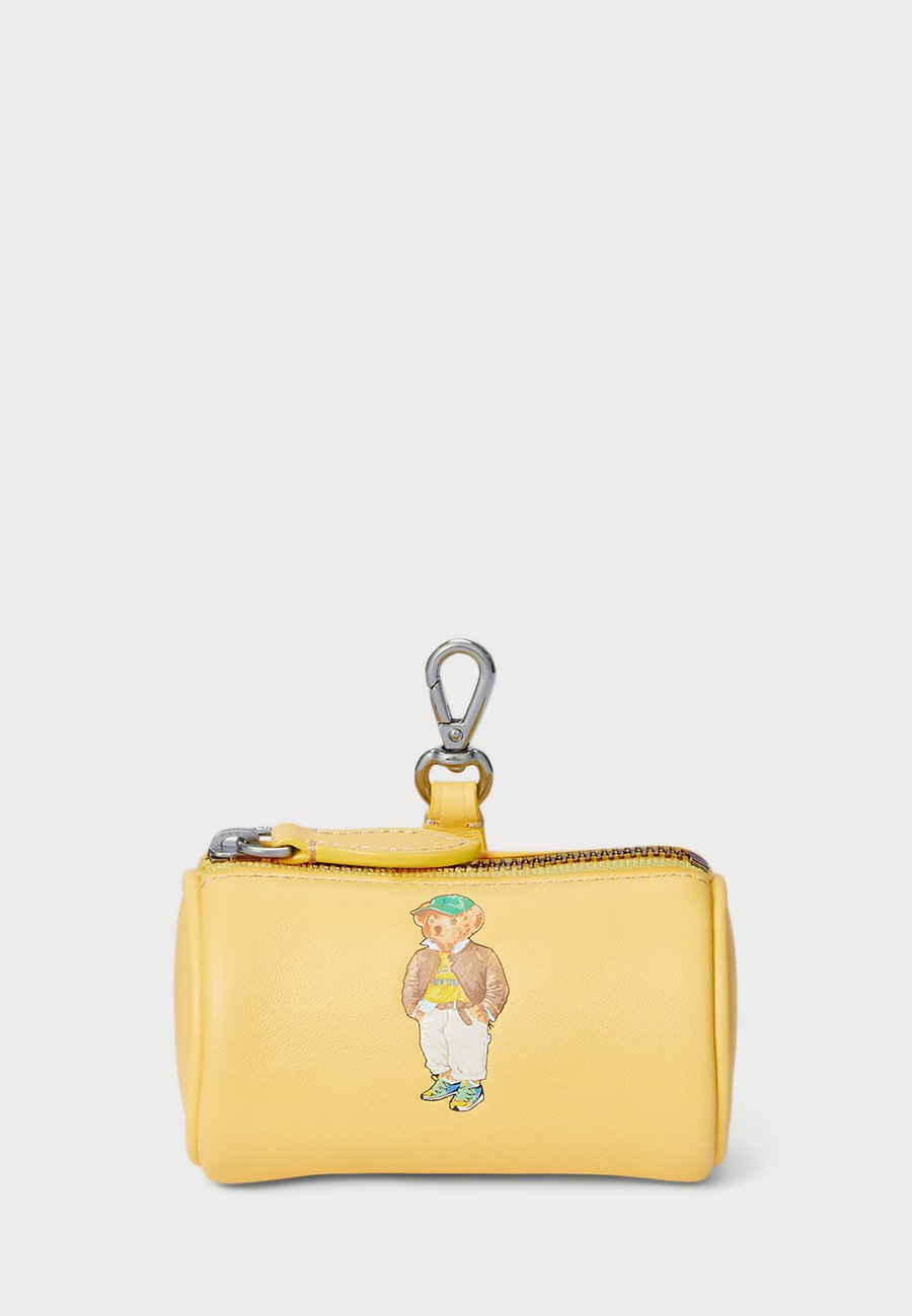 

Кошелек Polo Ralph Lauren POLO BEAR LEATHER CYLINDER COIN POUCH, Lemon Meringue/Yellow