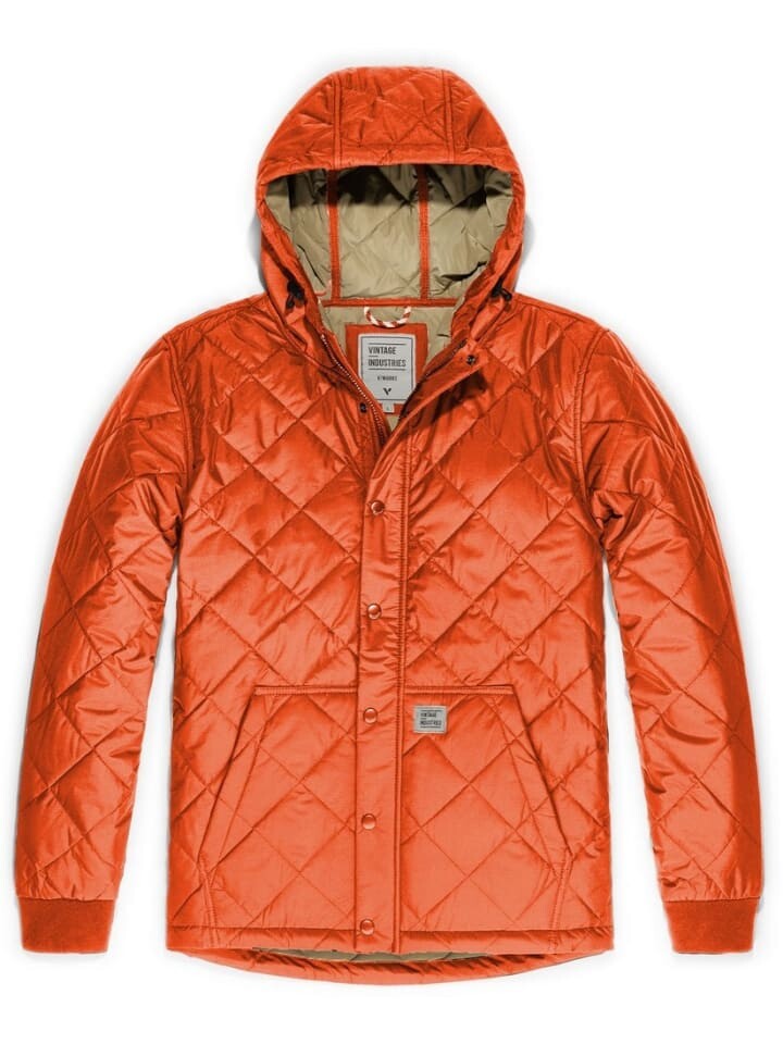 

Стеганая куртка Vintage Industries Steppjacke, оранжевый