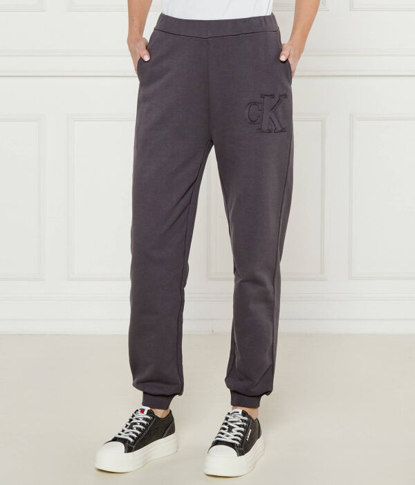 

Брюки Regular fit Calvin Klein Jeans, фиолетовый